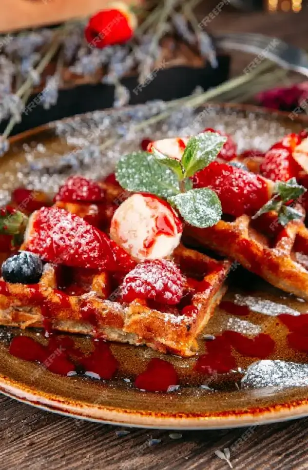 Red Velvet Waffles