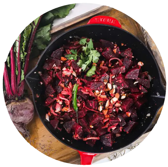 beetroot-poriyal