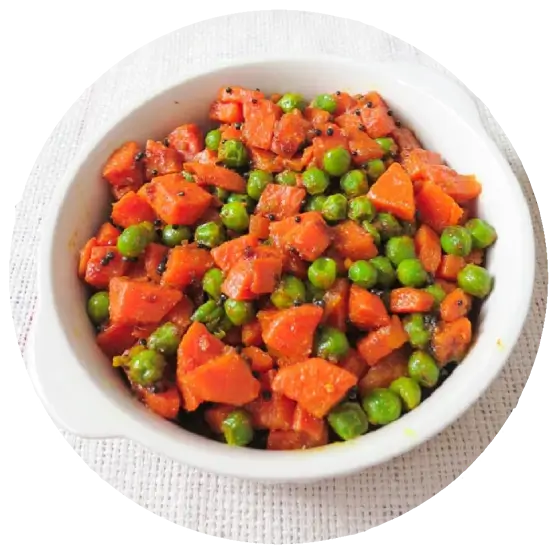 carrot-peas