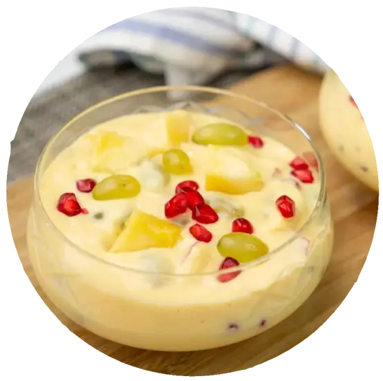 fruit-custard